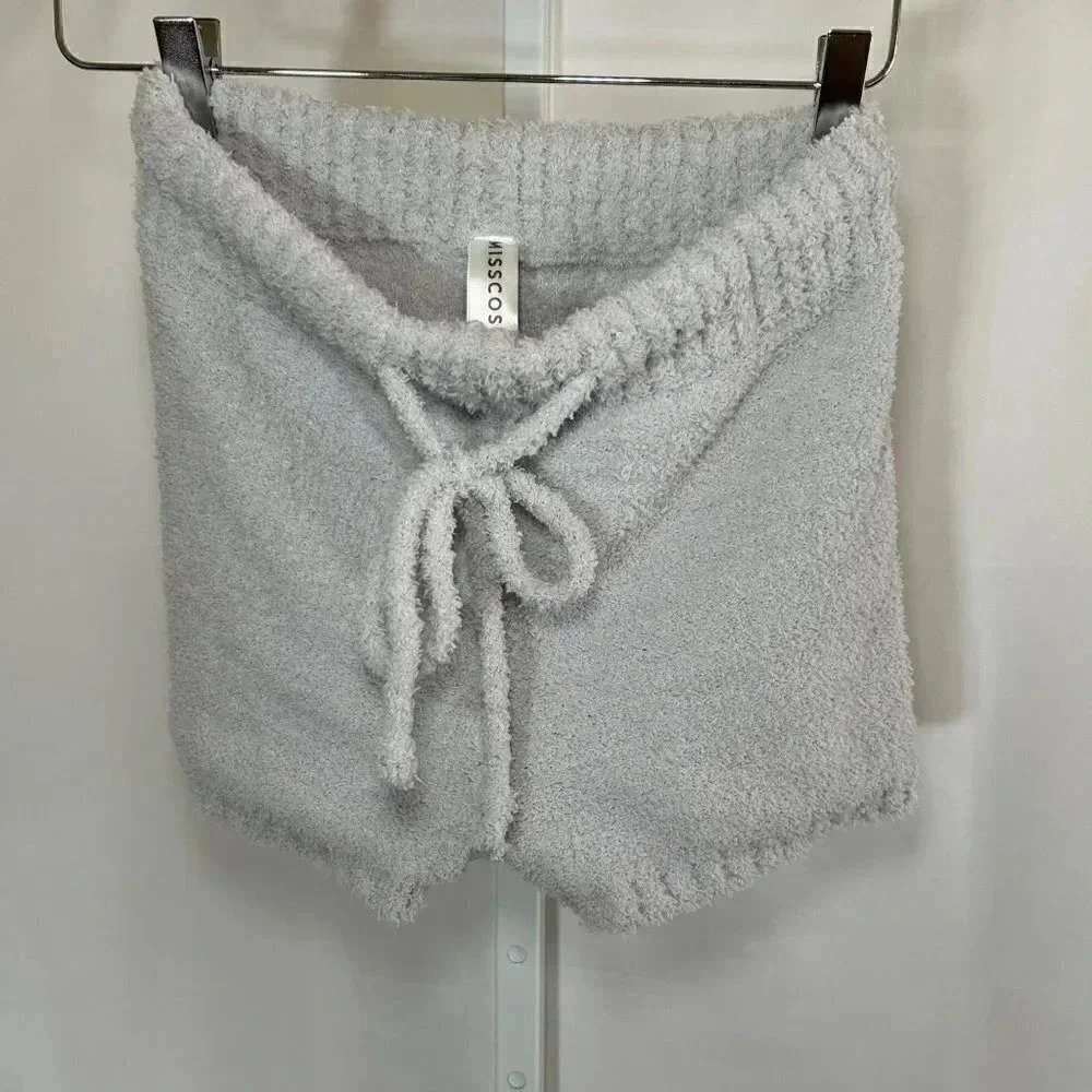 2/$30 Miss Cosy Size 2 Gray Lounge Shorts Cozy Comfort casual Sleepwear